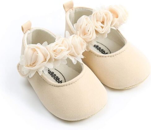 RVROVIC Baby Girl Moccasins Princess Sparkly Mary Jane Dresses Shoes Premium Lightweight Soft Sole Crib Shoes Toddler Shoes in Kuwait