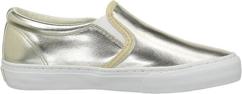 Polo Ralph Lauren Kids Kids' Carlee Twin Gore Gold Metallic Loafer in Saudi Arabia