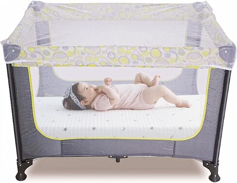 Baby Mosquito Net for Stroller, Perfect Bug Net for Stroller/Bassinets/Cradles/Playards/Pack N Plays and Portable Mini Crib, Durable Baby Insect Netting, White in Kuwait