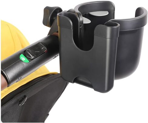 2-in-1 Stroller Cup Holder & Phone Holder,Water Bottle Holder,Cup & Phone Holder for Bike,Wheelchair,Motorcycle,Electric Scooter,Golf Cart in Saudi Arabia
