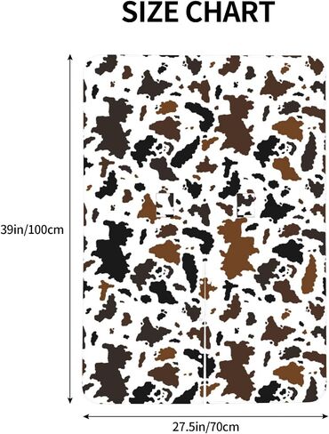Brown Black Cow Skin Baby Car Seat Canopy Cover Multi Use Nursing Cover for Newborn Car Seat Canopy Mom Nursing Breastfeeding Covers Newborn Shower Gift in Saudi Arabia