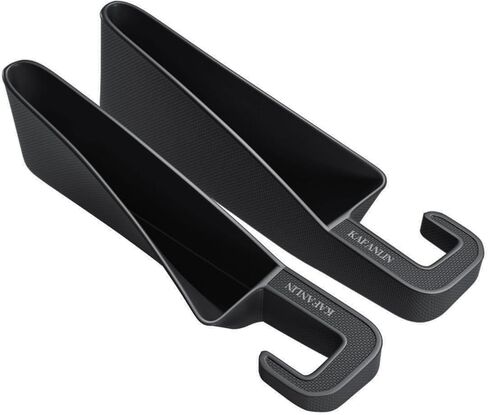 منظم حشو مقعد السيارة ، مجموعة سوداء من 2 حزمة بين إكسسوارات مقعد السيارة بين المقاعد الأمامية ، حشو الفجوة ، in Kuwait