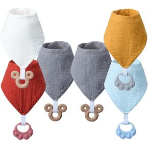 Bibs Beabs 6 عبوات مع Teether قابلة للتلقي in Kuwait