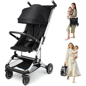 Travel Stroller for Airplane Ultra Compact Umbrella Stroller One-Handed Folding Design Overhead Friendly Lightweight Aluminum Alloy Frame in Saudi Arabia