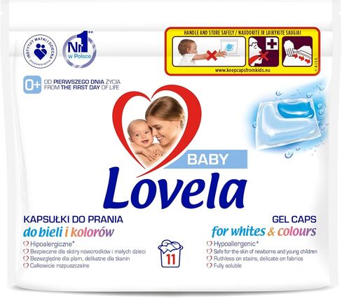 Lovela Baby Washing Capsule Universal – Pack of 11 in Saudi Arabia