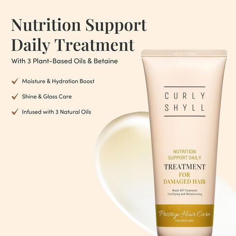 Nutrition Support Daily Treatment | Moisture-Rich Hair Conditioner with Natural Oils & Betaine | Daily Care for Damaged Hair | 250ml in Saudi Arabia