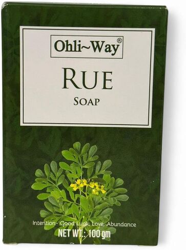 Rue Soap 3.5oz - Ruda الروحية Jabon من أجل حظ سعيد ، الحب والوفرة | تطهير الطقوس العشبية | Ohli-way in Saudi Arabia