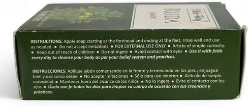 Rue Soap 3.5oz - Ruda الروحية Jabon من أجل حظ سعيد ، الحب والوفرة | تطهير الطقوس العشبية | Ohli-way in Saudi Arabia