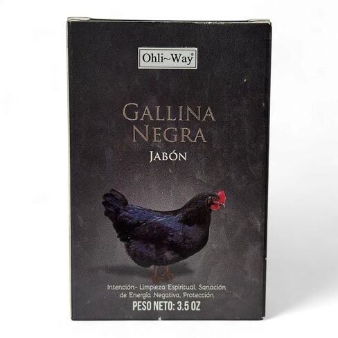 Black Chicken Soap 100g - تطهير وحماية روحي | جالينا نيجرا جابون لإزالة السلبية in Saudi Arabia