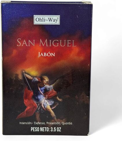 San Miguel Soap 3.5oz - Archangel Michael Protect Soap | الدفاع ، الحرس الروحي ودرع الطاقة in Saudi Arabia