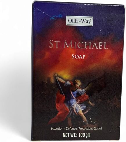 San Miguel Soap 3.5oz - Archangel Michael Protect Soap | الدفاع ، الحرس الروحي ودرع الطاقة in Saudi Arabia