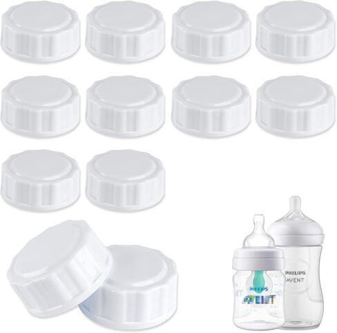 (6-PCs) Travel Bottle Caps Compatible with Avent Bottles, Bottle Lids Replacement in Saudi Arabia