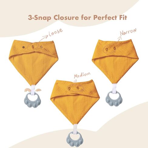 Bibs Beabs 6 عبوات مع Teether قابلة للتلقي in Kuwait