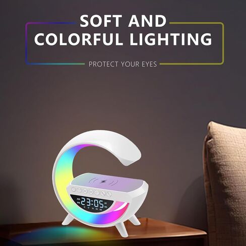 BDI 3 في 1 Rainbow Multi-Function Light Light Wireless Charging Stereo in Kuwait