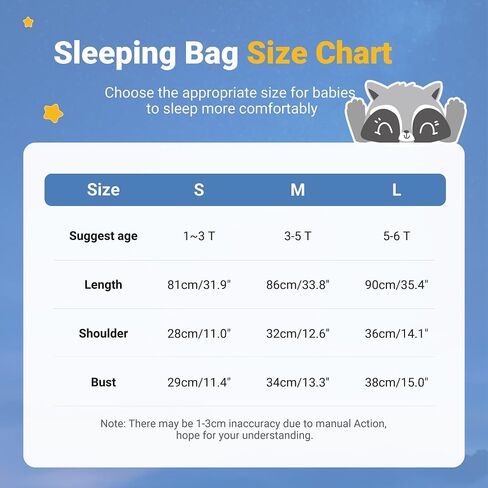 طفل نائم صغير مع أقدام 1-6T كيس نوم بلا أكمام للمشاة in Kuwait
