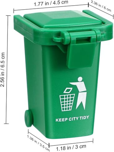 ألعاب الأطفال الصغار الصغار ألعاب الأطفال ألعاب الأطفال 4pcs يمكن للقمامة Toy Desk Mini Trash القمامة البلاستيكية يمكن أن تلعب سلة النفايات الصغيرة القمامة علب القمامة المصغرة حاويات إعادة تدوير صندوق إعادة التدوير in Saudi Arabia