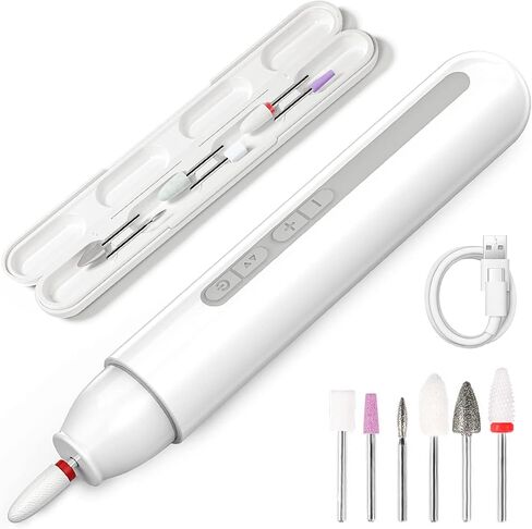 مبرد اظافر كهربائي لاسلكي من تاتش بيوتي لاظافر الاكريليك الاحترافية، مبرد اظافر كهربائي لاسلكي لاظافر جل الاكريليك، مبرد اظافر كهربائي محمول للمنزل وصالونات التجميل in Kuwait