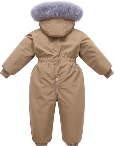Baby Boy Snowsuit Coat Toddler Girl Winter Jacket Kid Fleece Snow Suits Clothes in Kuwait
