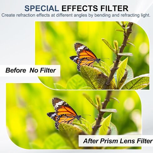 PATIKIL 49MM CAMERA CAMER FILTER ، GHOST CENTER MOTION SPERE SPEED SPEED FLUR in Saudi Arabia