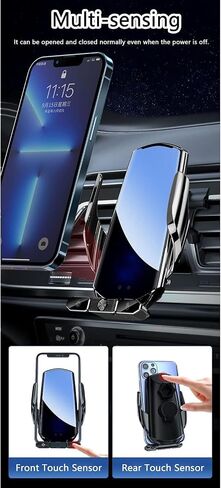 حامل هاتف السيارة لـ Mitsubishi Outlander 2016-2020 ، حامل قابلة للتعديل 360 درجة ، قبضة آمنة ، وسهلة الاستخدام ، ويدًا مجانية للقيادة الآمنة ، والتصميم اليومي المتين in Saudi Arabia