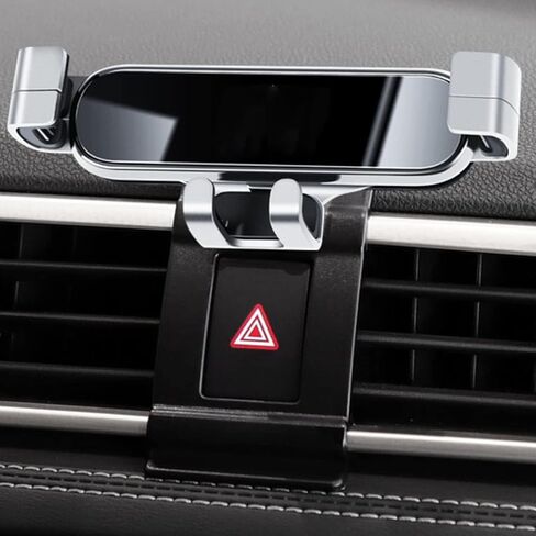 حامل هاتف السيارة لـ Mitsubishi Airtrek 2022-2023 ، حامل قابل للتعديل 360 درجة ، قبضة آمنة ، سهلة الاستخدام ، خالية من اليدين للقيادة الآمنة ، التصميم اليومي المتين ، C Red in Kuwait