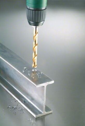 Bosch 2608596676 DIN338 Metal HSS-Tin Drill Bit, 2.5mm x 30mm x 57mm in Saudi Arabia
