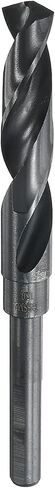 HARFINGTON 15mm Twist Drill Bit 6542 High-Speed Steel, 10mm Tri-Edge Shank, Black Oxide Coated, 135° Point for Metal & Woodworking in Saudi Arabia