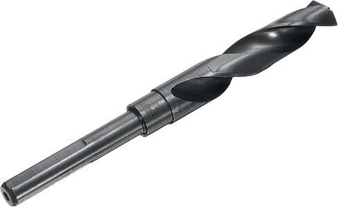 HARFINGTON 15mm Twist Drill Bit 6542 High-Speed Steel, 10mm Tri-Edge Shank, Black Oxide Coated, 135° Point for Metal & Woodworking in Saudi Arabia