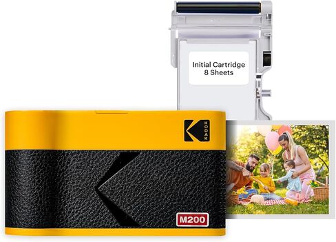 Kodak Mini 2 Era 4Pass Portable Photo Printer ، 2.1 × 3.4 بوصة ، حزمة 68 ورقة ، أسود in Kuwait