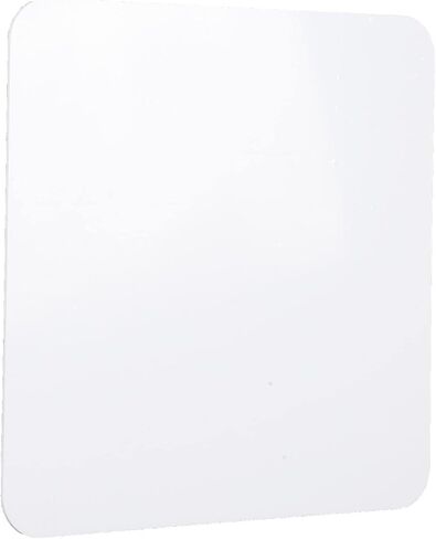 Tbest Acrylic Reflective Display Table Background Board Durable Scratch Easy Clean Clear Reflection for Photography Jewelry Watches 30x30cm (White) in Saudi Arabia