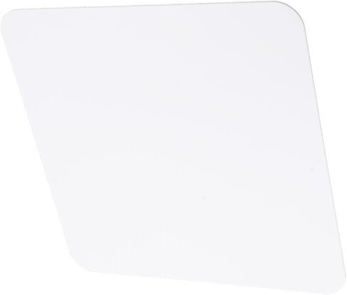 Tbest Acrylic Reflective Display Table Background Board Durable Scratch Easy Clean Clear Reflection for Photography Jewelry Watches 30x30cm (White) in Saudi Arabia