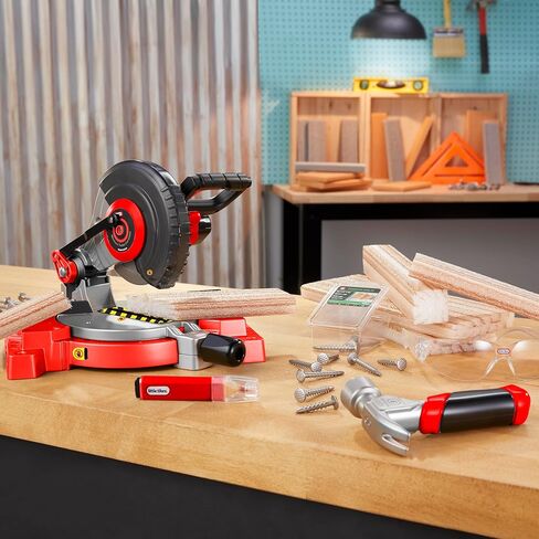Little Tikes Creative Construction Power Cuts Set with 6 Accessories, Pretend Play Construction Set, for Boys and Girls Ages 3+ Years in Saudi Arabia