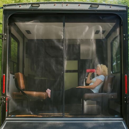 لعبة نولر المنحدر الخلفي شاشة مع إغلاق مغناطيسي-قابلة للتخصيص حتى 8.5'H x 10.5'W-الألياف الزجاجية 16x18 مم الثقيلة in Kuwait