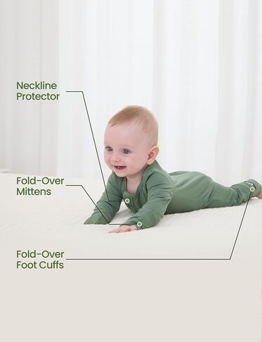 Patpat Baby Footies Boys Girls - Bamboo Viscose - Shipper & Non -Slip Romper Mitten - ملابس رضعية القدمين. in Kuwait