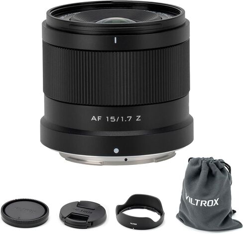 Viltrox AF 15mm F1.7 لكاميرا Fujifilm ، AF 15/1.7 X-Mount Lens ، Auto Focus APS-C لكاميرات Fuji X-Mount Cameras X-Pro2 X-Pro3 X-E3 X-E4 X-A10 X-A3 X-A5 X-A-S10 X-T20 X-T-T3 X-T1 X-E2S in Saudi Arabia