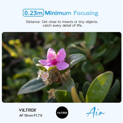 Viltrox AF 15mm F1.7 لكاميرا Fujifilm ، AF 15/1.7 X-Mount Lens ، Auto Focus APS-C لكاميرات Fuji X-Mount Cameras X-Pro2 X-Pro3 X-E3 X-E4 X-A10 X-A3 X-A5 X-A-S10 X-T20 X-T-T3 X-T1 X-E2S in Saudi Arabia