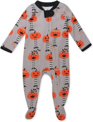 HonestBaby Baby Celebration Sleep & Play Footed One-Piece Pajama Sleeper 100% Organic Cotton in Saudi Arabia