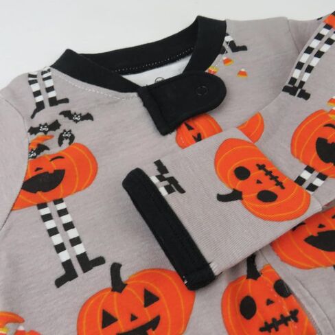 HonestBaby Baby Celebration Sleep & Play Footed One-Piece Pajama Sleeper 100% Organic Cotton in Saudi Arabia