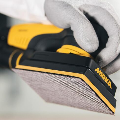 Mirka Deos 343x CV Slock Sander ، 3 مم مدار ، 3 "× 4" ، خفيفة الوزن ومريحة ، للنوافذ والأبواب والأثاث والاستخدام الخالي من الغبار in Saudi Arabia