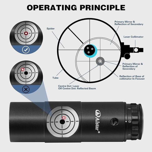 Alstar Accufocus Electronic Telescope Focusser - حزمة مع - موازات الليزر الأحمر in Saudi Arabia