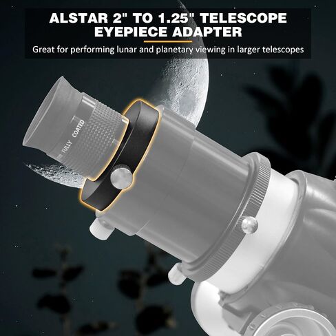 تركيز Alstar Accufocus Electronic Telescope - حزمة مع - 2 بوصة إلى 1.25 بوصة محول تلسكوب in Saudi Arabia