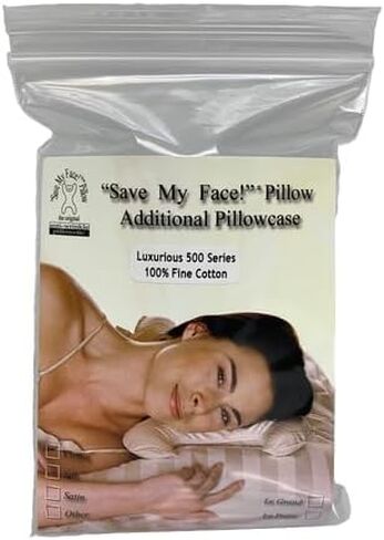 Save My Face Additional La Petite Case Luxury 500 Thread Count Cotton Finish in White in Saudi Arabia