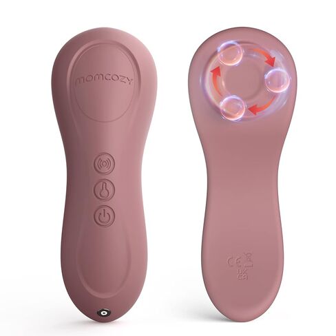 مدلك الرضاعة المتداول Momcozy مع الحرارة ، وتدليك 3 في 1 يشبه حقيقي لتخفيف القنوات المسدودة ، والاحترار in Saudi Arabia