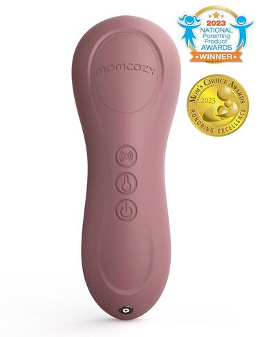 مدلك الرضاعة المتداول Momcozy مع الحرارة ، وتدليك 3 في 1 يشبه حقيقي لتخفيف القنوات المسدودة ، والاحترار in Saudi Arabia