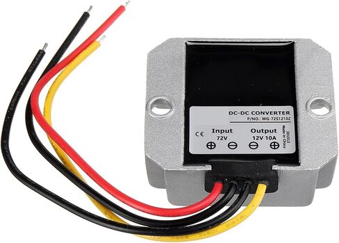 18V-90V to 12V 13.8V DC Power Converter 24V 36V 48V 60V 72V 84V to 12V 13.8V Voltage Reduction Module for Scooters Bicycles(5A,72V(18-90V)_12V) in Saudi Arabia