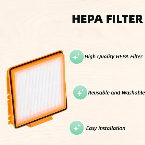 5-Pack Replacement HEPA Filter Compatible with Shark ION,IQ,EZ AI Series Vacuum AV2501AE RV1001AE AV910/911S/912S/915S AV753 RV100AE UR1000SR AV2001WD RV1001 AV752 AV2820S Part Fit # RVFFK950 (5) in Kuwait