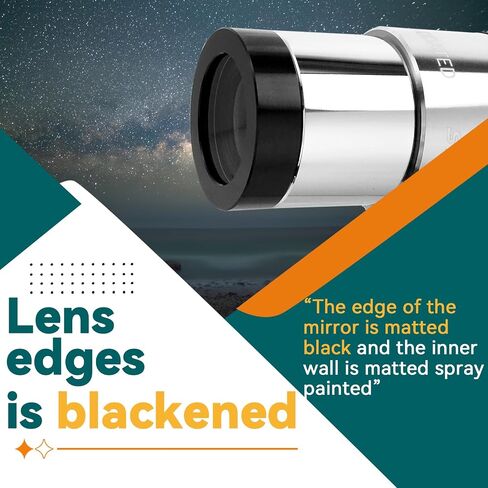 SVBONY SV137 3X Barlow Lens 1.25 inch Telescope Accessory Metal Body Bundle with SV135 Zoom Eyepiece, 6 Element 4 Group Telescope Accessories for Astronomic Telescopes Visual in Saudi Arabia