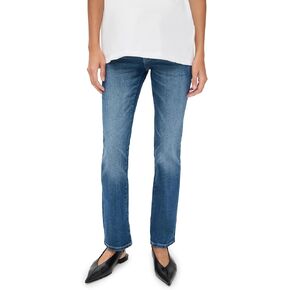DL1961 Women's Halle Straight High Rise Instasculpt Maternity Jeans in Saudi Arabia