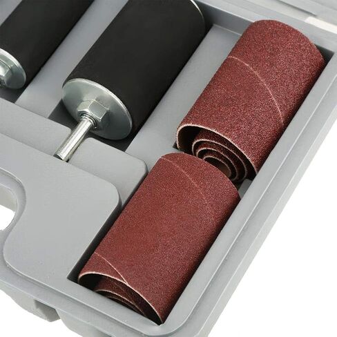 20 PCS طبل طبقة Sander Kit ، مجموعة أدوات Sander Sandling Sandling Ashata مع Case for Drill Press ، لأدوات تلميع النجارة in Saudi Arabia