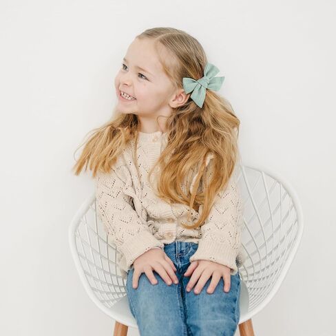Prohouse 40 PCS Baby Girl Hair Clips, Alligator Hair Bows for Toddlers & Kids, Baby Hair Accessories in Kuwait